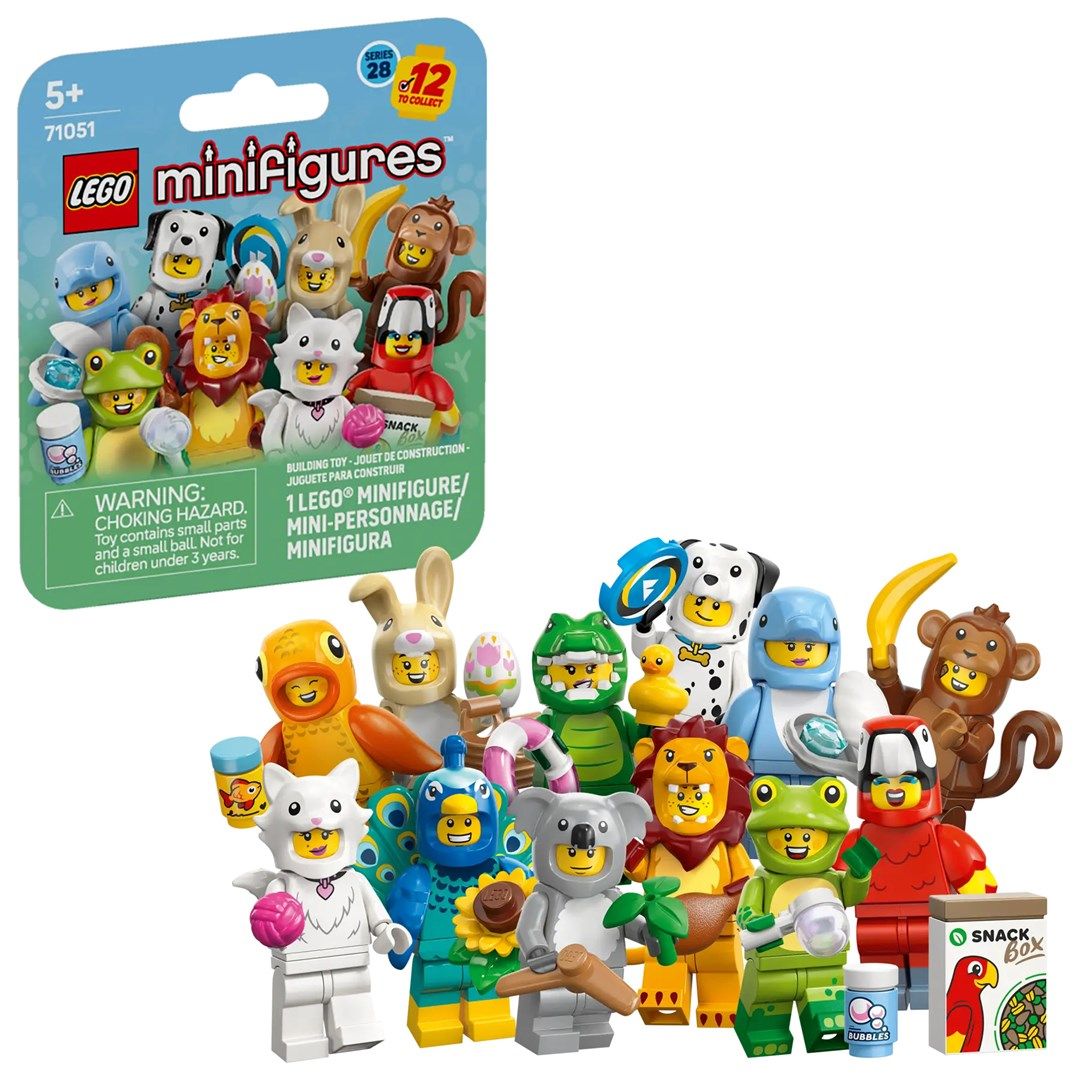 LEGO Minifiguren 71051 Tiere Serie 28