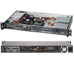 Supermicro CSE-505-203B server barebone Rack (1U)