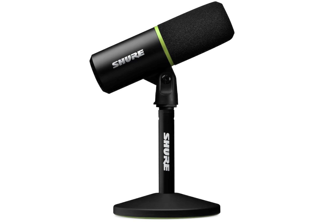 Shure MV6 - USB-C Cardioid Dynamic Microphone For Gamers And Streamers