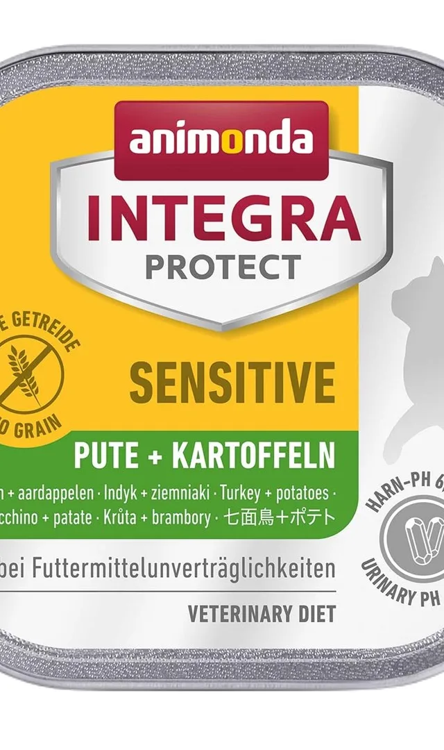 ANIMONDA Integra Protect Turkey With Potatoes - Wet Cat Food - 100g