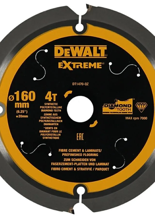 Disc For Laminate Cement Plasterboard 160x20 Z40