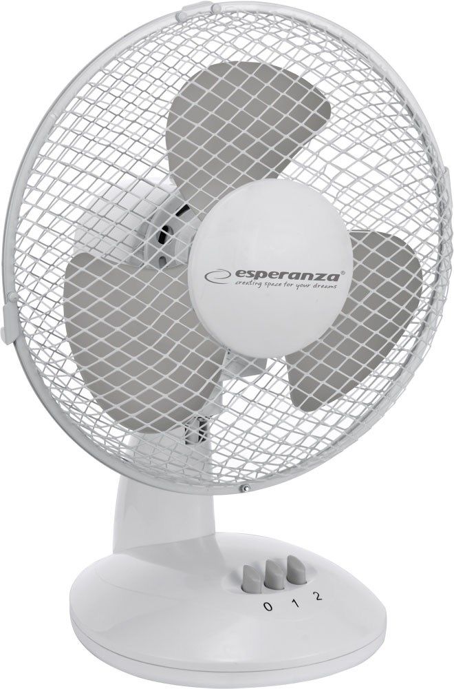 Desktop Fan 9 Esperanza EHF004WE ZEPHYR White-Gray