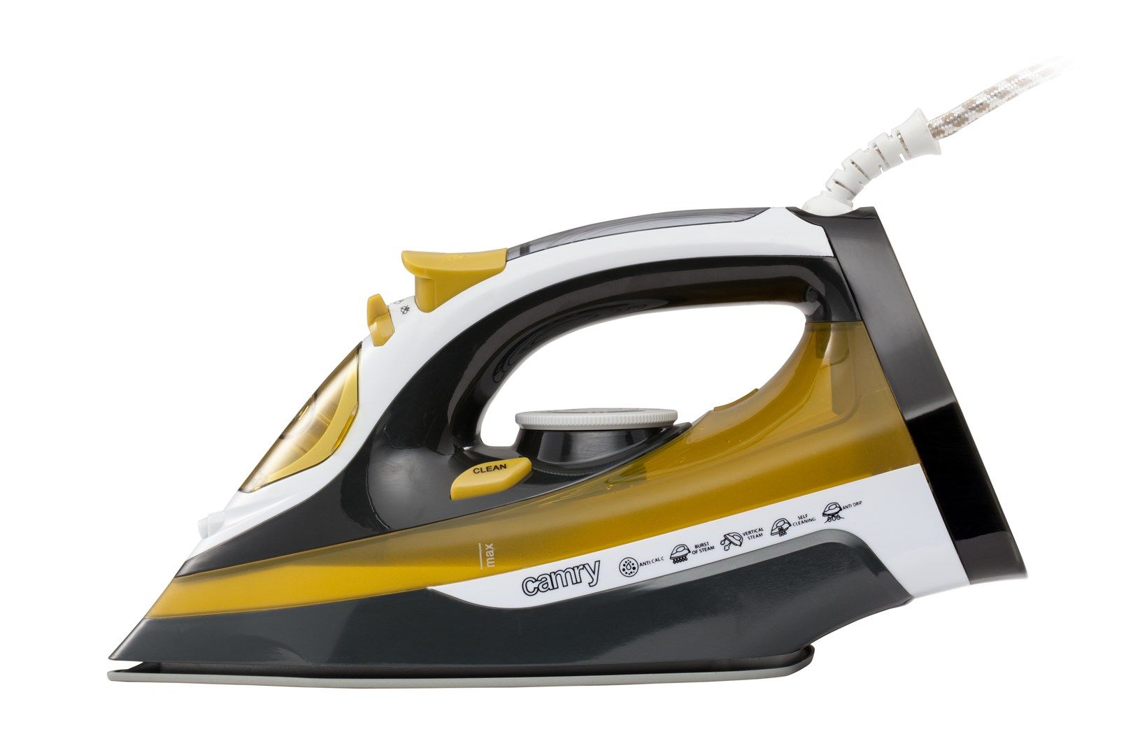 Camry CR 5029 Iron Steam Iron Black Yellow 2400 W