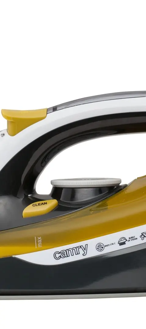 Camry CR 5029 Iron Steam Iron Black Yellow 2400 W
