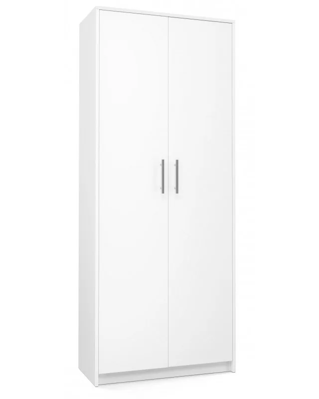 Filing Cabinet OLIV 2D 74x35x180 Cm White