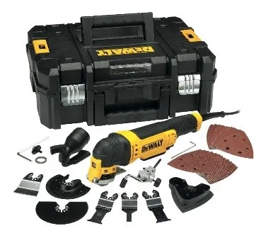 DeWALT DWE315KT Power Multi-Tool Black Yellow