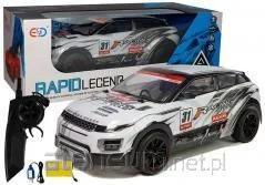 Auto Rajdowe Wyścigowe Sportowe Zdalnie Sterowane RC 1:10 Białe