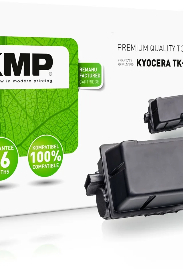 KMP 2913,0000 Black Ersetzt Kyocera TK1160 (1T02RY0NL0)