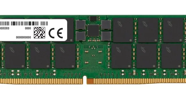 Micron MTC40F2046S1RC64BR memory module 64 GB 1 x 64 GB DDR5 288-pin DIMM ECC