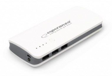 Esperanza EMP106WE Radium 8000 mAh Grey, White