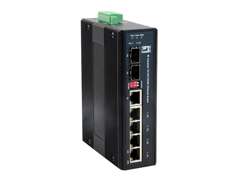 Switch 4x GE IES-0600 2xGSFP
