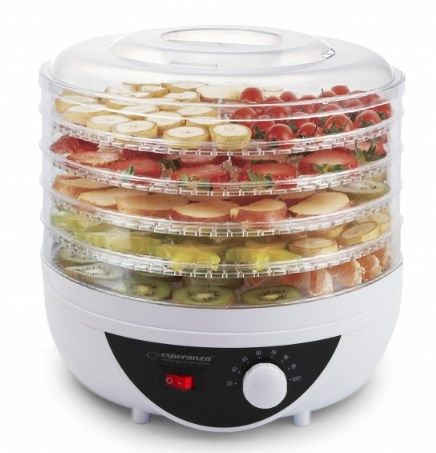 Esperanza EKD002 Food Dehydrator Black Transparent White 250 W
