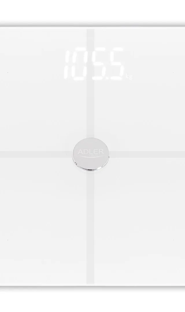 ADLER AD 8187 Bathroom Scales White