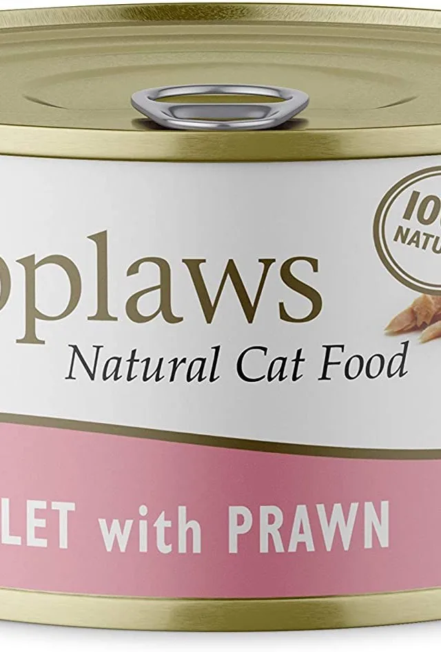 APPLAWS Natural Cat Food Tuna Fillet With Prawn - Wet Cat Food - 156g