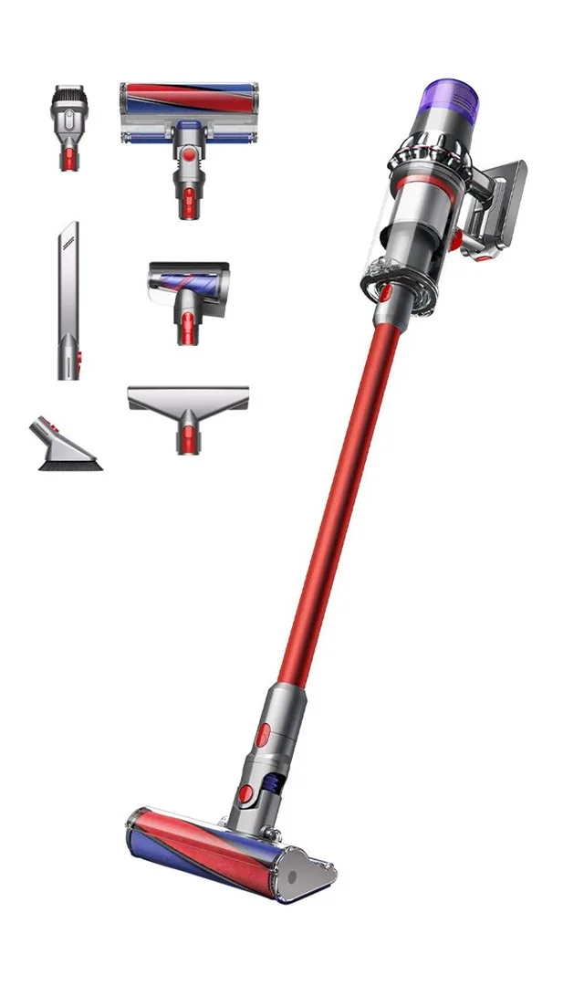Dyson V11 Fluffy Nickel/Red - Hoover