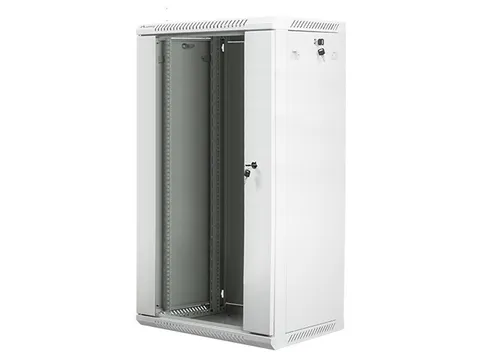 Lanberg Wall mounting rack cabinet 19'' 22U 600x450mm Grey