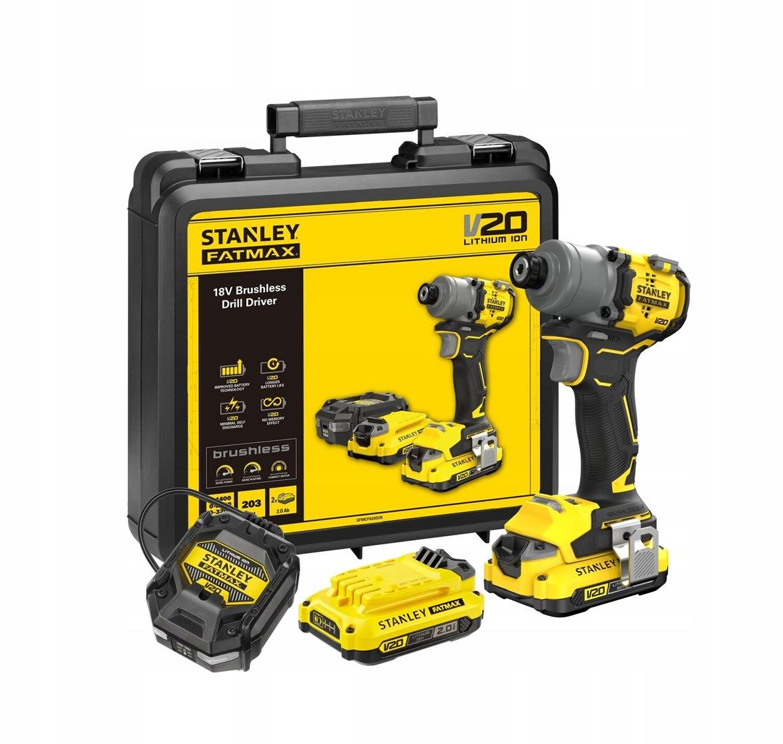 Ah SFMCF830D2K STANLEY Impact Wrench 2×2.0