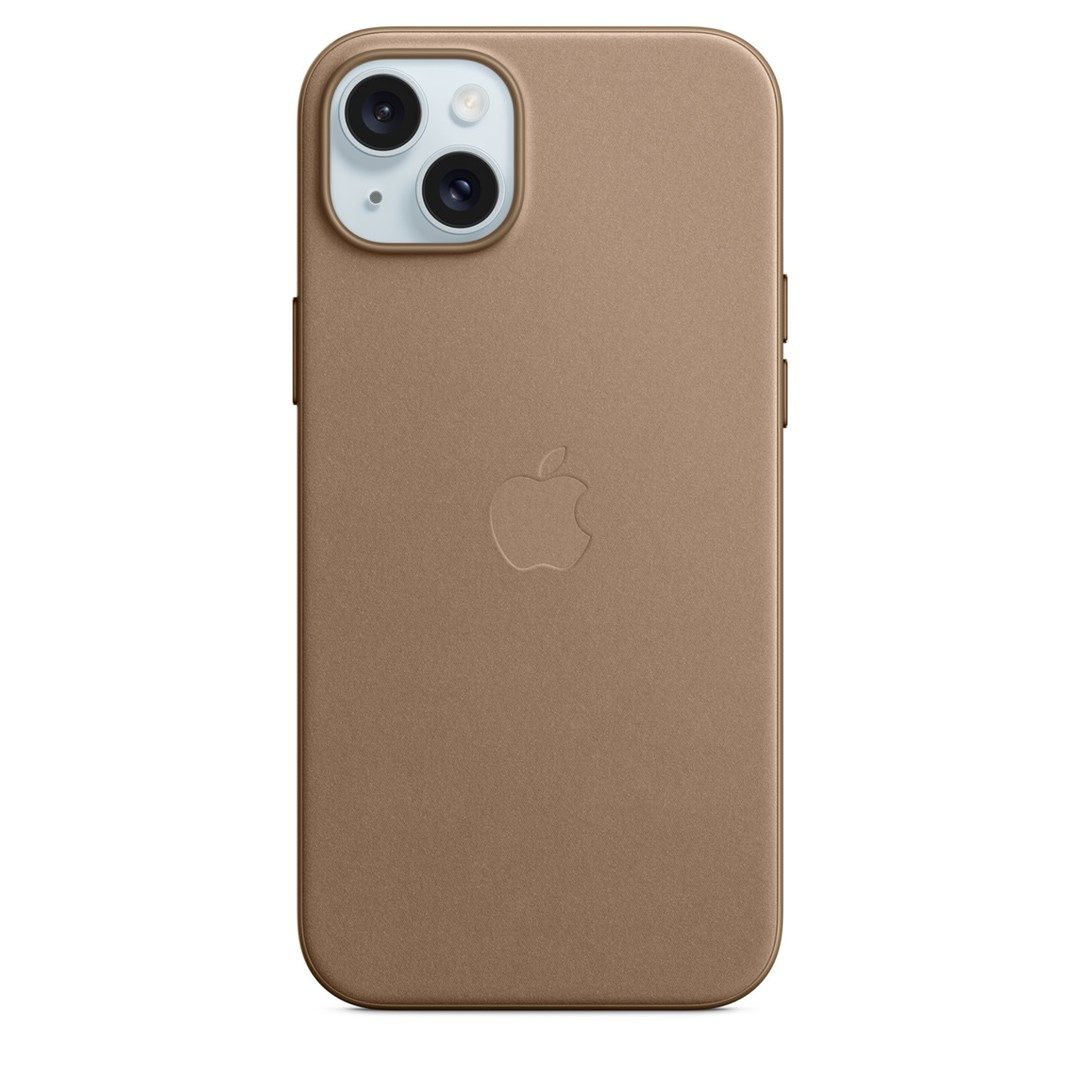 Apple IPhone 15 Plus FineWoven Case With MagSafe - Taupe