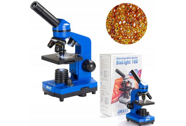 Delta Optical Biolight 100 Microscope Blue