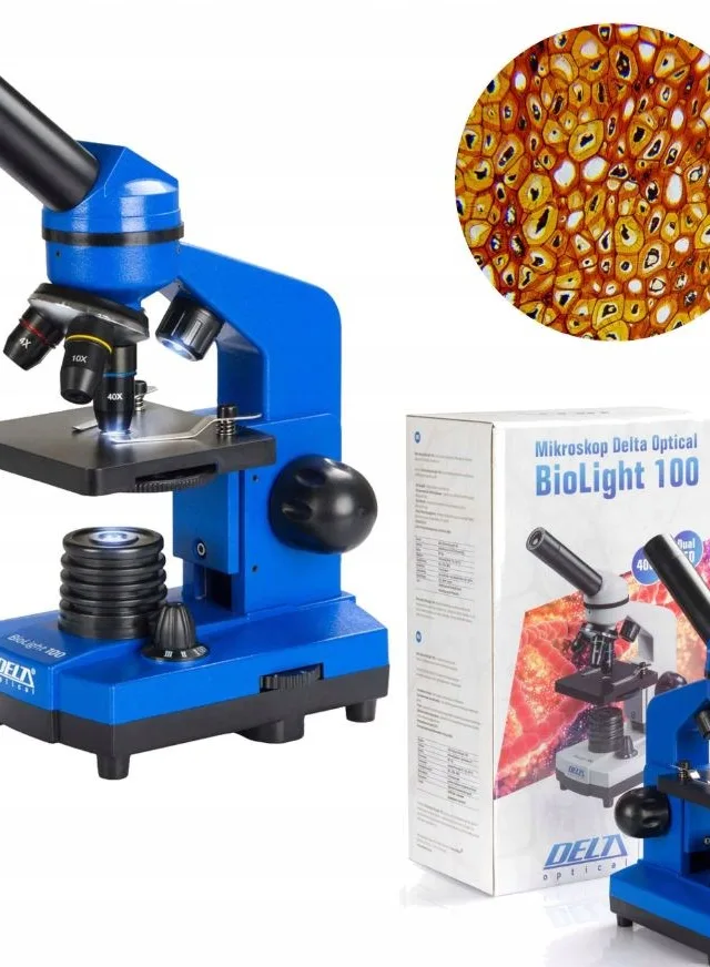 Delta Optical Biolight 100 Microscope Blue
