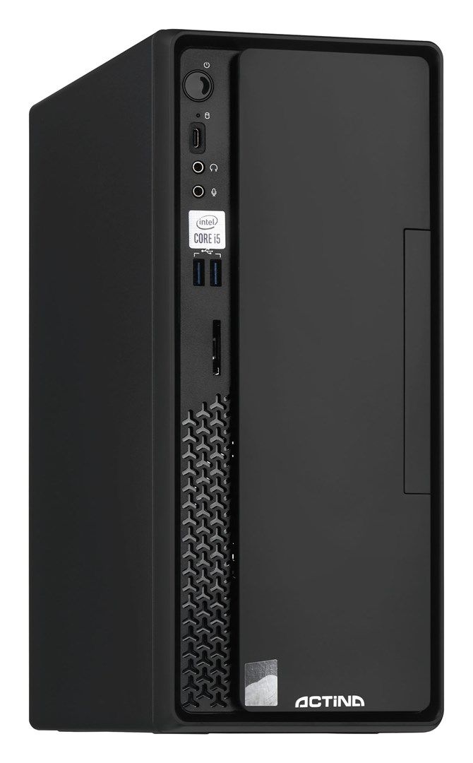 Actina 5901443334330 PC Intel® Core™ i3 i3-12100 8 GB DDR4-SDRAM 512 GB SSD Windows 11 Pro Education Mini Tower Black