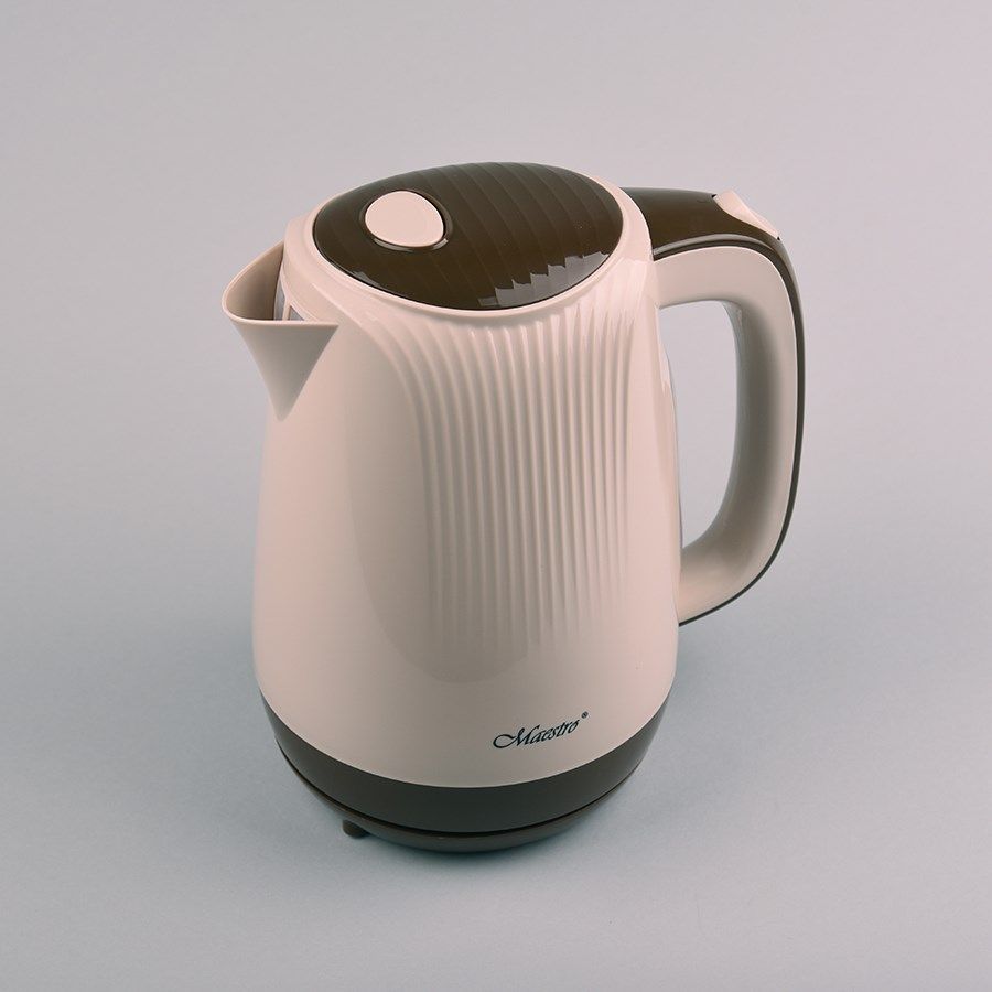 Feel-Maestro MR042 Beige Electric Kettle 1.7 L Beige Brown 2200 W