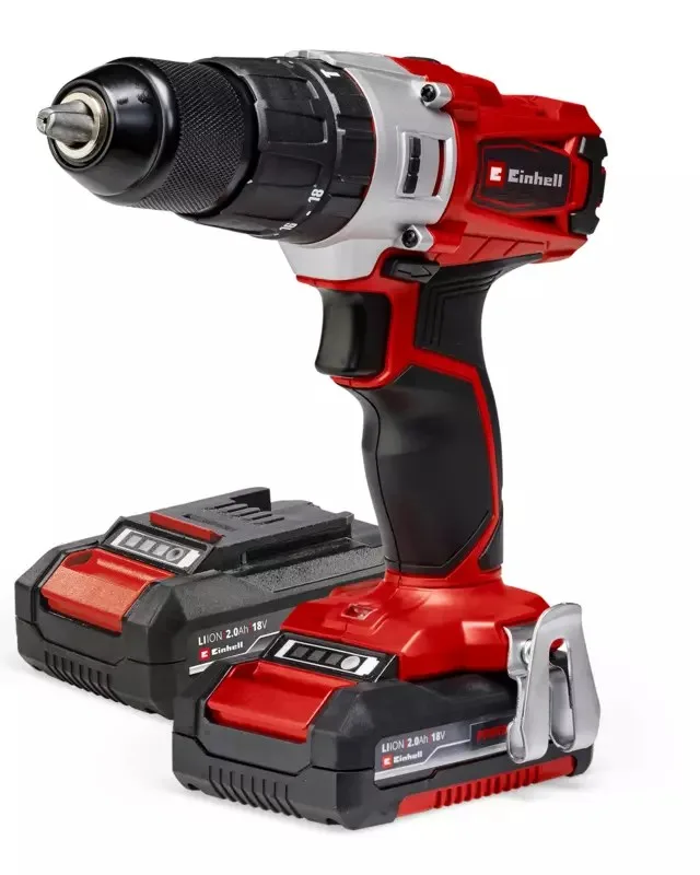Einhell TE-CD 18/2 18750 RPM Keyless 1.45 Kg Black Red