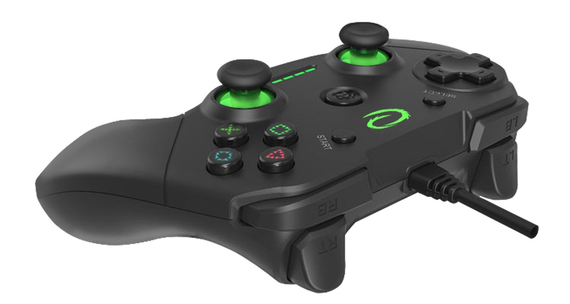 Esperanza EGG110K Gaming Controller Gamepad PC Playstation 3 Analogue / Digital USB 2.0 Black