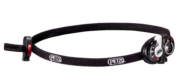Petzl E LITE (Schwarz/Wei)