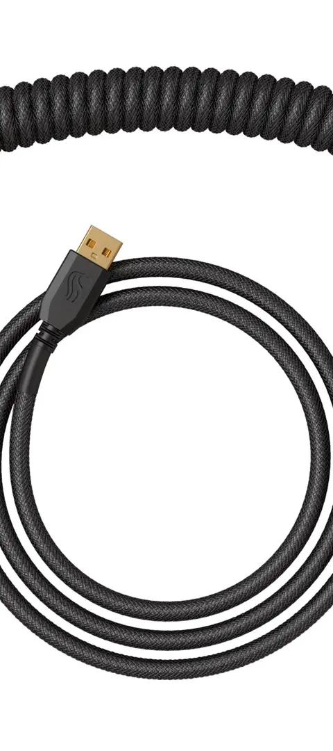 Glorious Gaming Glorious GMMK Coiled Cable Phantom Black