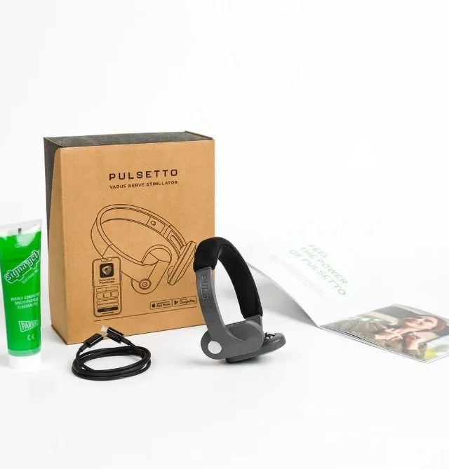 Pulsetto Vagus Nerve Stimulator Neckband Relaxation And Sleep WELL-BEING