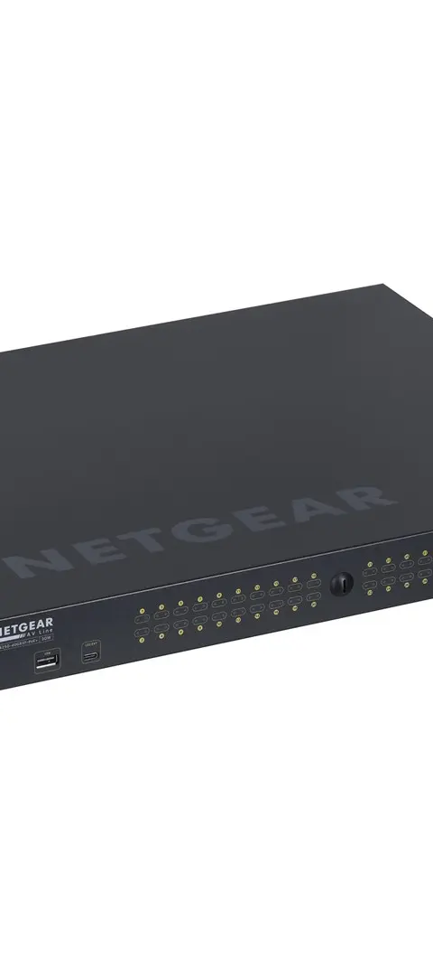 NETGEAR GSM4248PX-100EUS network switch Managed L2/L3/L4 Gigabit Ethernet (10/100/1000) Power over Ethernet (PoE) Black