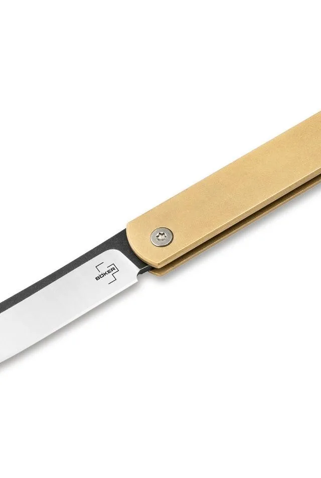 Böker Plus Zenshin 42 Brass Knife
