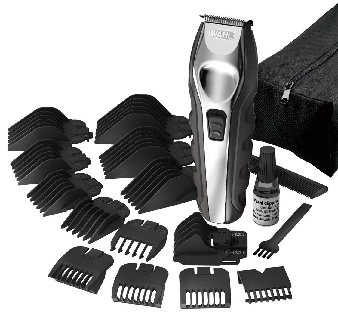 Wahl 09888-1316 Beard Trimmer AC/Battery 12 2.5 Cm Black Stainless Steel