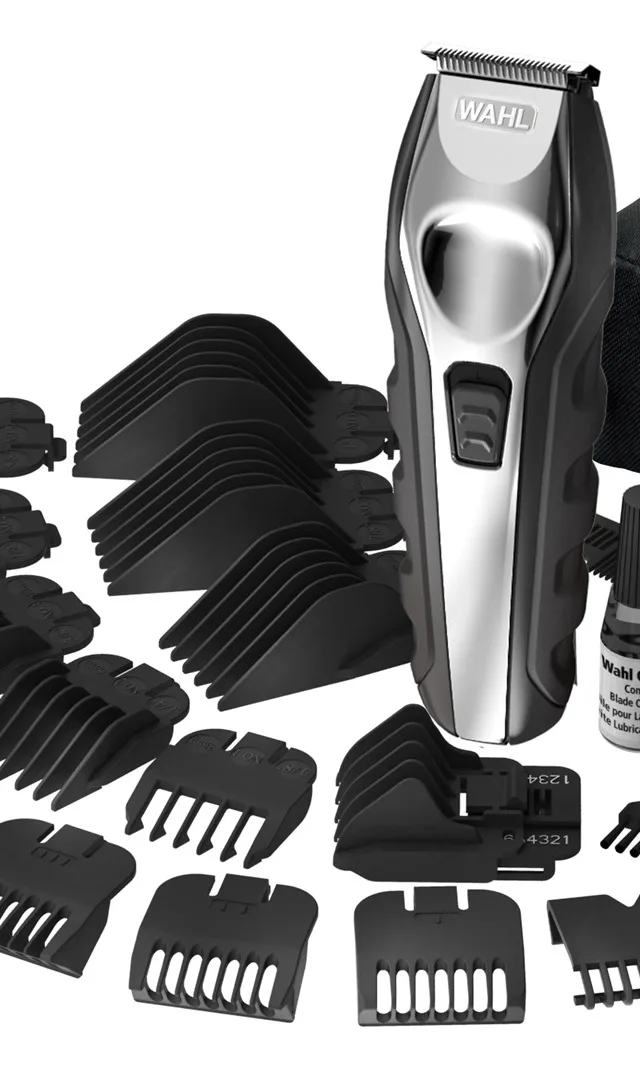 Wahl 09888-1316 Beard Trimmer AC/Battery 12 2.5 Cm Black Stainless Steel