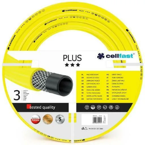 CELLFAST WĄŻ OGRODNICZY PLUS 1 30m PL C /NA STOJAK