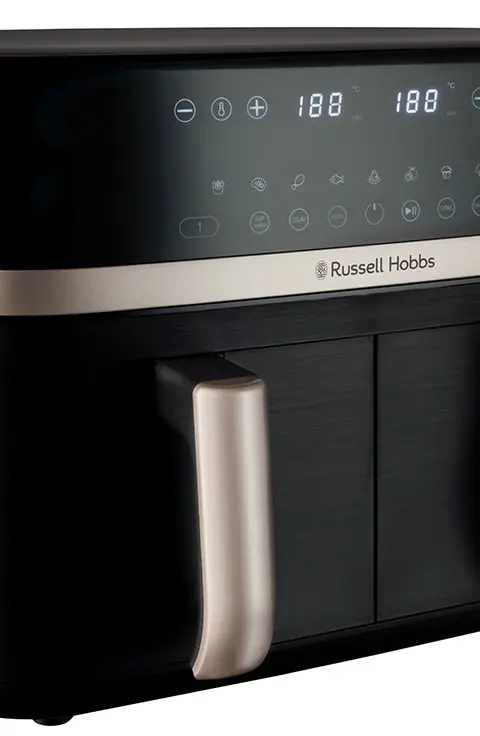 Russell Hobbs Air Fryer Dual 9 L Freestanding 2800 W Black
