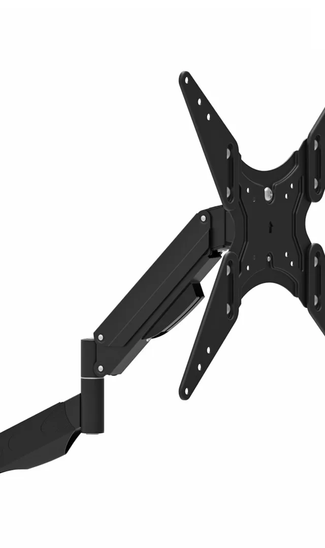 TV Or Monitor Holder Black Maclean MC-784 Gas Spring 32 55 22kg 2 Arms