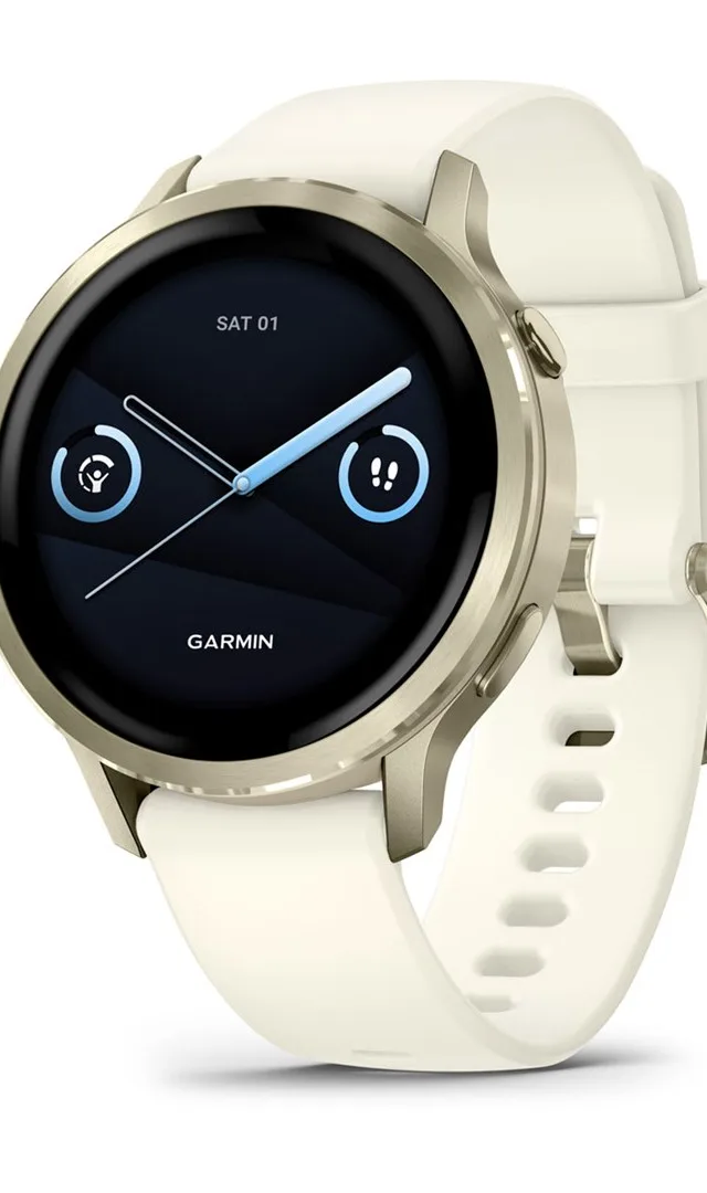 Garmin Venu 4 41mm Silikon-Armb. Beige/Lunargold/Bo