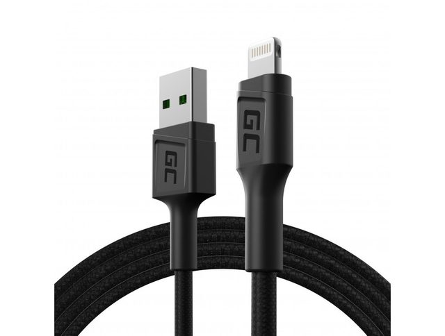 Greencell Powerstream Cable USB-A Micro USB Ultra Charge QC 2.4 120cm