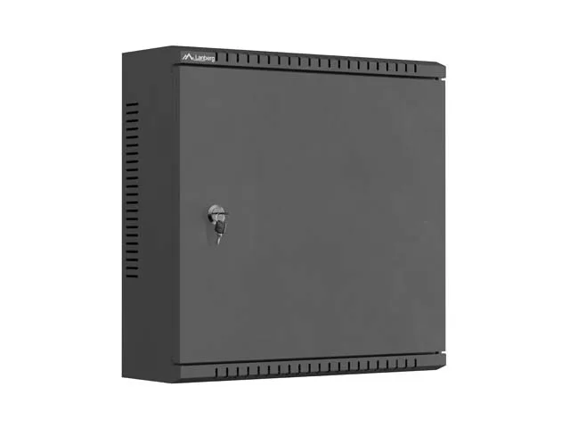 SZAFA INSTALACYJNA TPR 10" Z PŁYTĄ MESH 400X400X140 CZARNA LANBERG (ZŁOŻONA)
