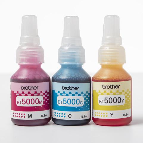 Brother BT5000CLVAL ink cartridge 3 pc(s) Original Cyan, Magenta, Yellow
