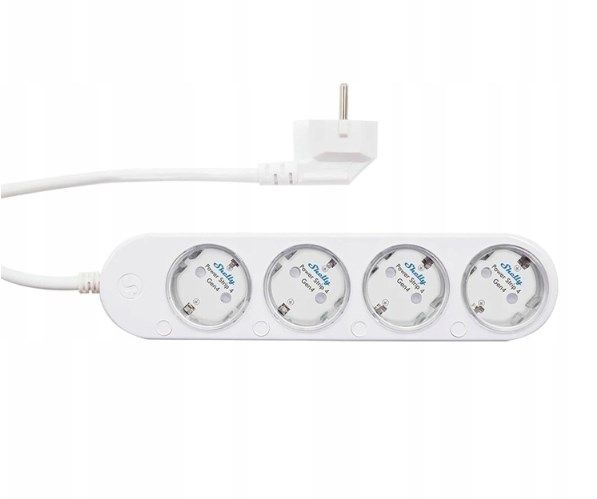 Shelly Plug Play Power Strip 4 Gen4 White