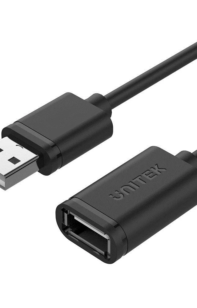 UNITEK Y-C417GBK USB cable USB 2.0 3 m USB A 0.48 Gbit/s Black