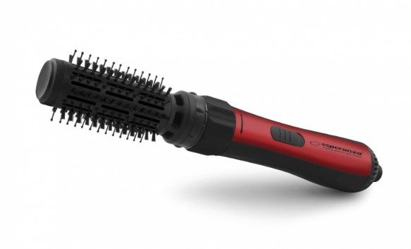 Esperanza EBL008 Hair Styling Tool Hot Air Brush Black Red 1.8 M 1000 W