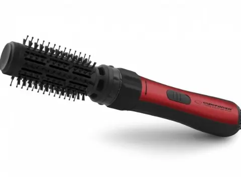 Esperanza EBL008 Hair Styling Tool Hot Air Brush Black Red 1.8 M 1000 W