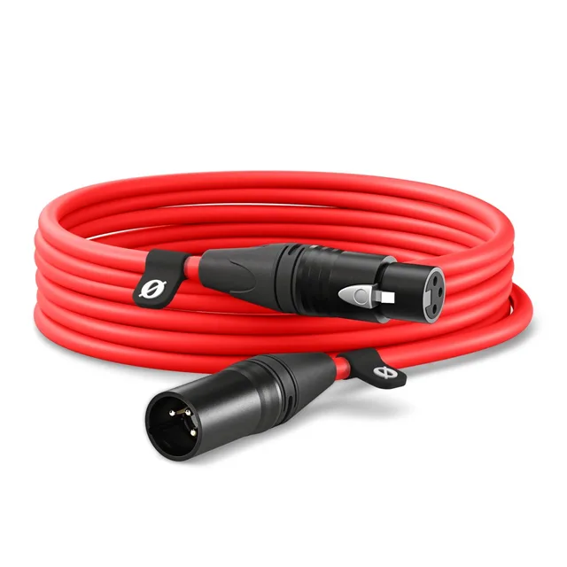 RØDE XLR6M-R audio cable 6 m XLR Red