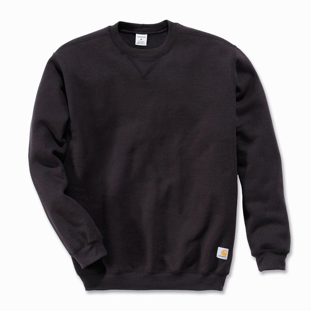 Carhartt Midweight Crewneck Sweatshirt - Black