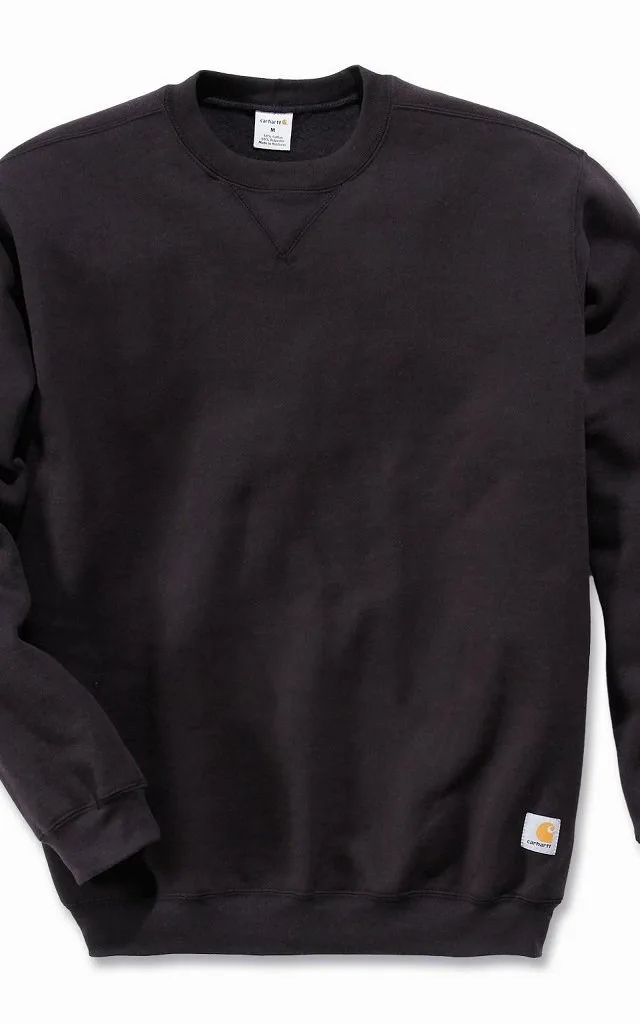 Carhartt Midweight Crewneck Sweatshirt - Black