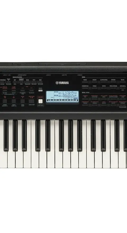 Yamaha PSR-E383 MIDI Keyboard 61 Keys USB Black